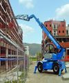 Телескопический погрузчик Genie GTH 4016 SR на строительной площадке