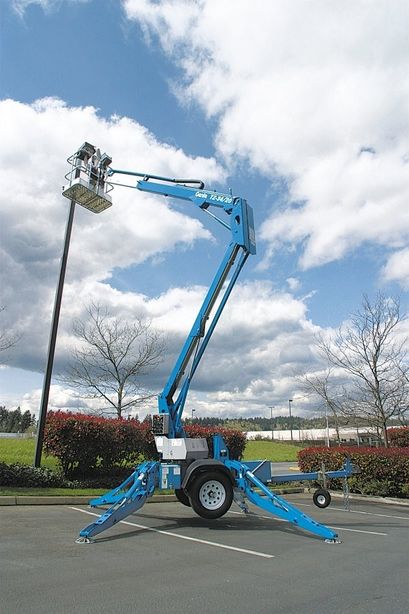 Электрический коленчатый прицепной подъемник Genie TZ-34/20