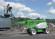 Передвижение коленчатого подъемника Niftylift HR21 Hybrid AWD