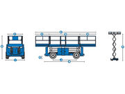 Ножничный подъемник Genie GS-3384 RT
