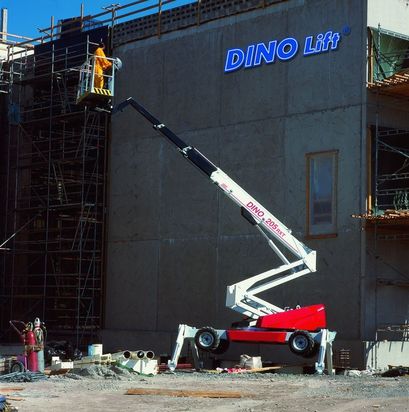 Дизельный коленчатый подъемник Dinolift Dino 205RXT