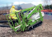 Передвижение гусеничного подъемника Niftylift TD 120T