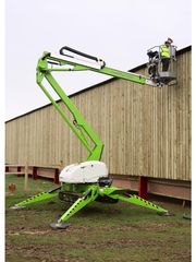 Монтажные работы при помощи подъемника Niftylift TD150T