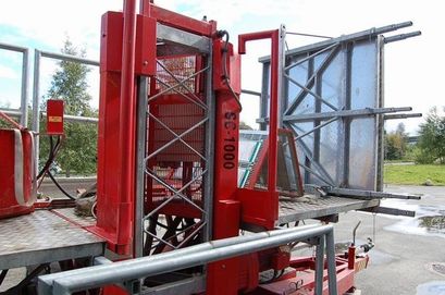 Двухмачтовый подъемник Scanclimber SC1000 в собранном виде