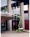 Монтаж при помощи подъемника Niftylift 120T