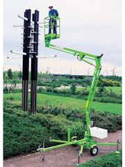 Использование прицепного подъемника Niftylift 90